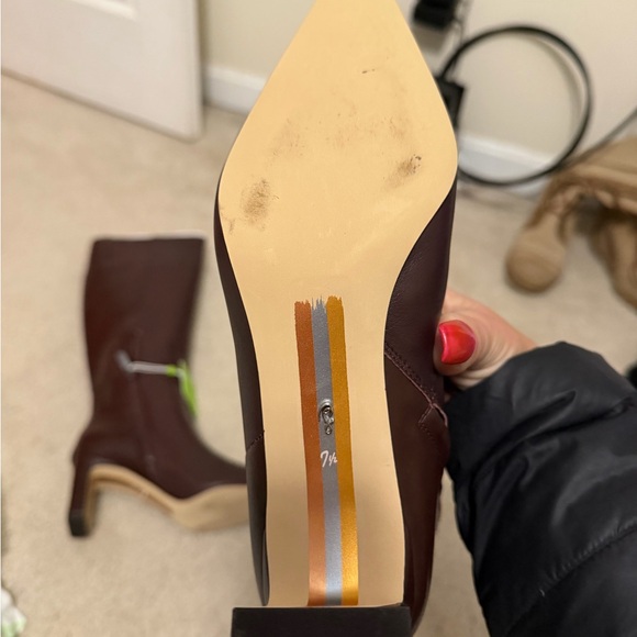 Sam Edelman Rich Brown Heeled Boots - Picture 10 of 13